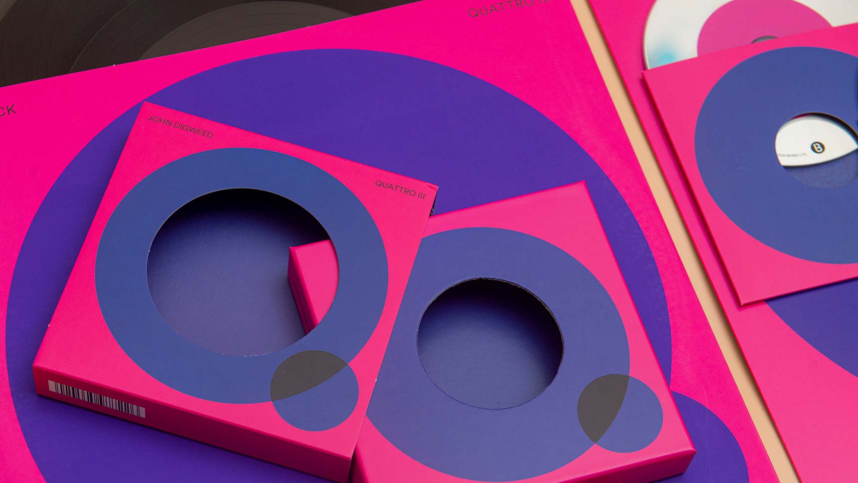 Custom die cut vinyl and cd packaging